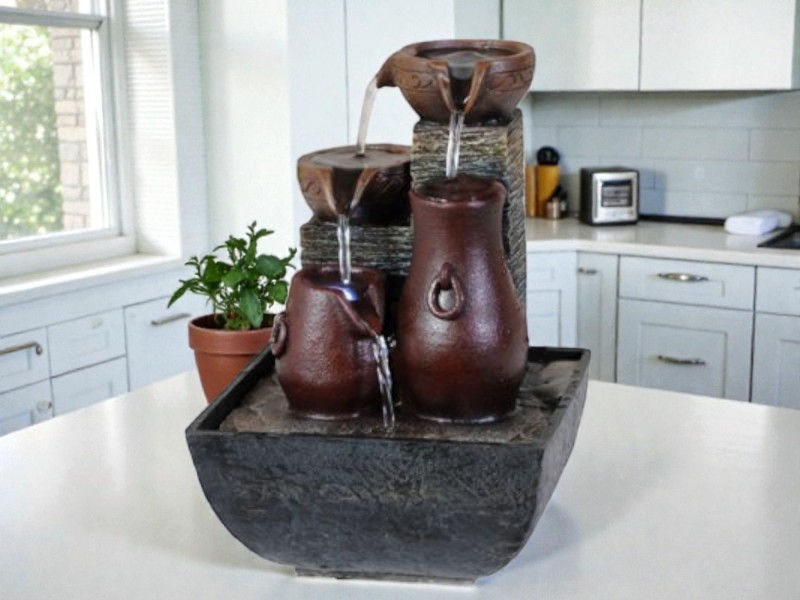 FUENTE DE AGUA 18CM -FUC078FW