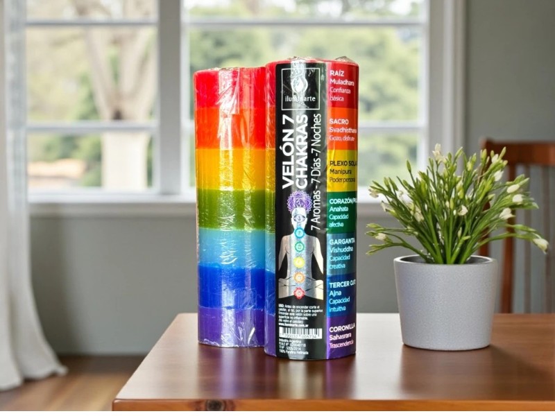VELON 7 CHAKRAS 7 AROMAS 17.5x5.6