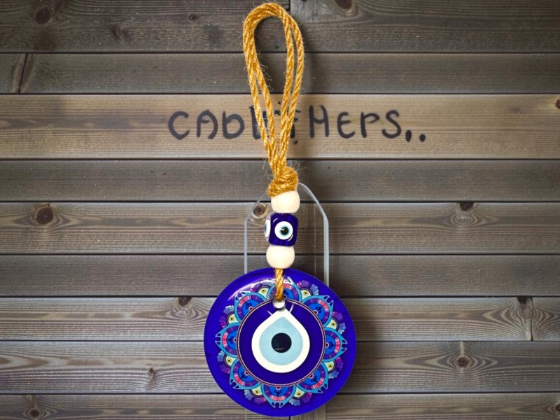 COLGANTE OJO TURCO 8 CM D8-149